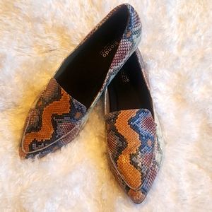 Snakeskin print Ballerina shoes